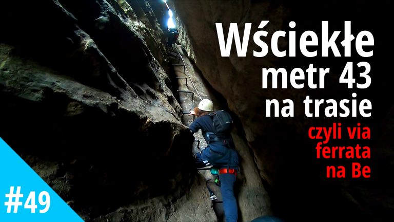 Via ferrata Häntzschelstiege B, krok po kroku. Niemcy, Saksonia Szwajcarska w najlepszej odsłonie